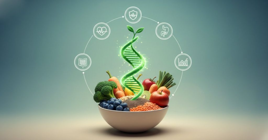 Hình ảnh một bát salad đầy màu sắc với rau xanh, trái cây, và hạt, minh họa bữa ăn giàu chất xơ tốt cho sức khỏe. Bài viết sẽ giải thích chất xơ có tác dụng gì đối với hệ tiêu hóa và cơ thể.