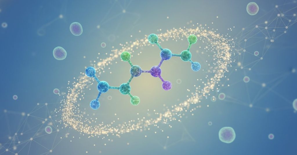 Hình ảnh minh họa cấu trúc phân tử của các axit amin thiết yếu, làm nổi bật tầm quan trọng của chúng đối với sức khỏe và chức năng cơ thể.